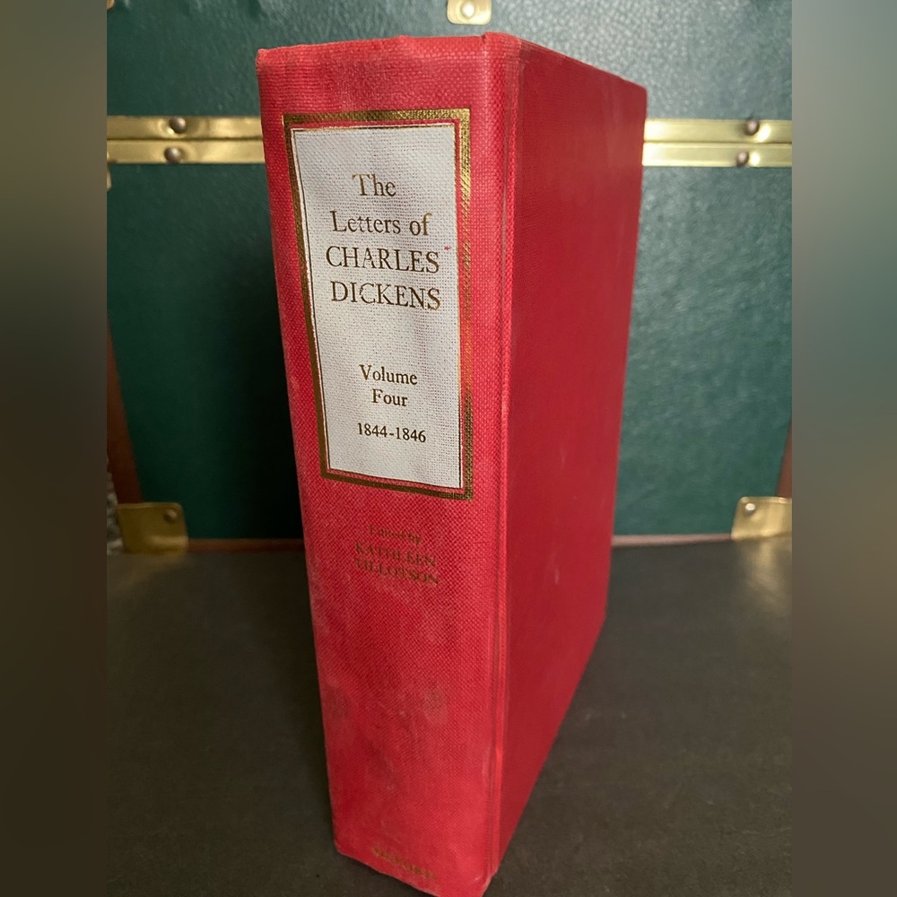 The Letters Charles Dickens Volume 4 Pilgrim Edition Oxford Kathleen Tillotson